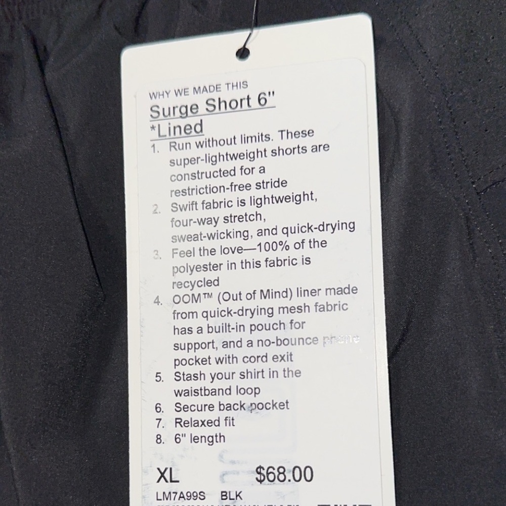 Lululemon Men’s Shorts